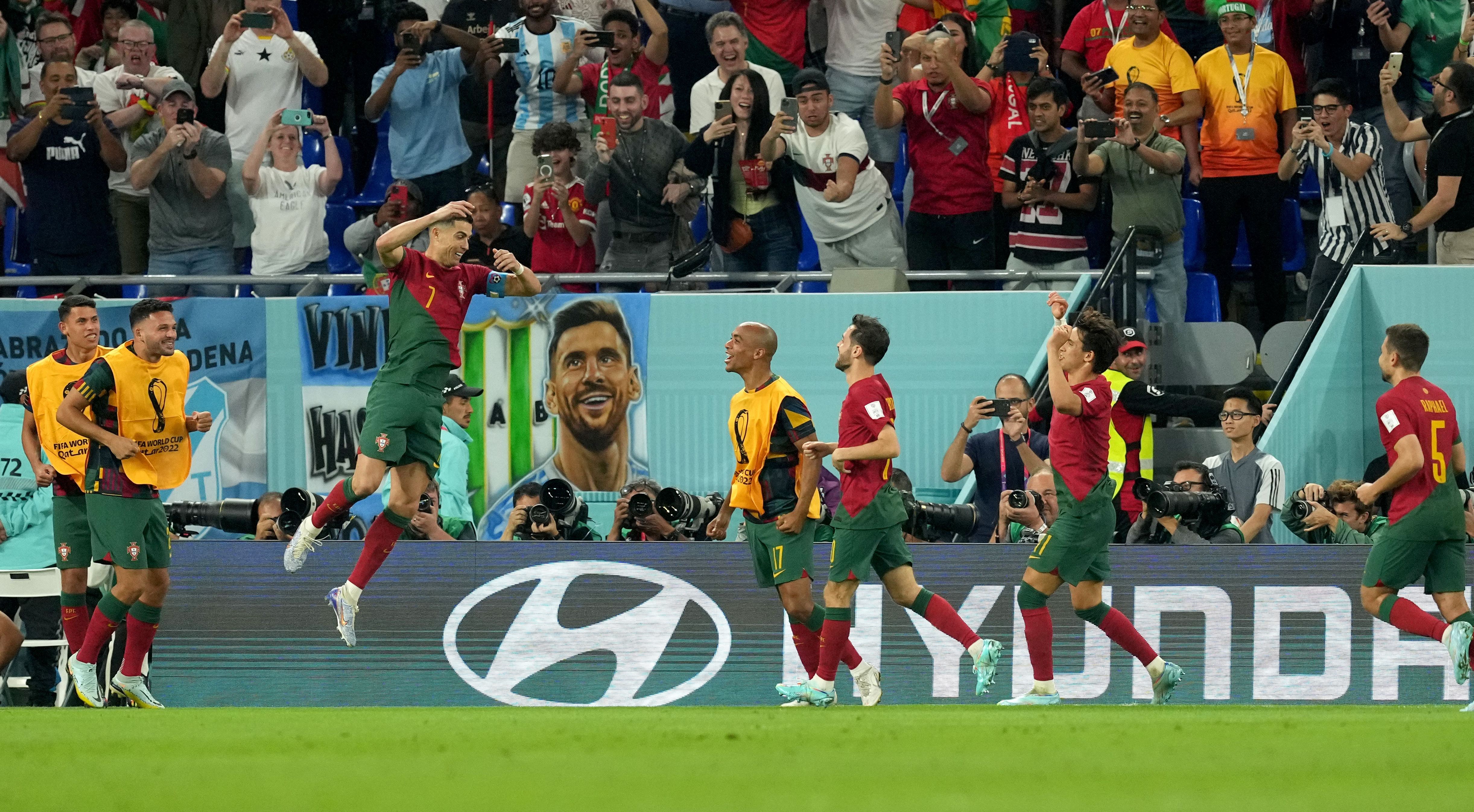 Ronaldo makes World Cup history; Portugal beats Ghana 3-2- The New