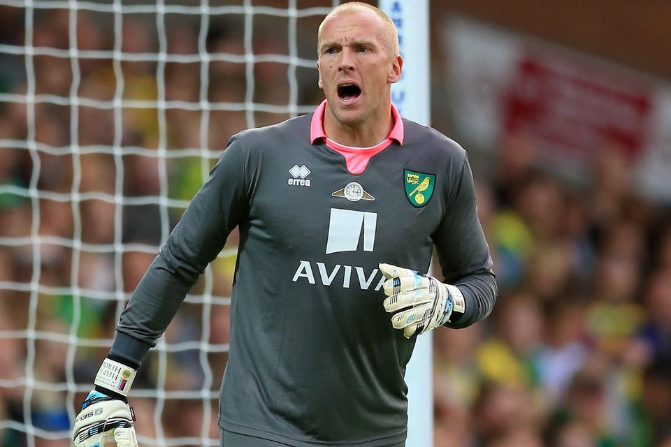Norwich goalkeeper John Ruddy hopes Southampton are suffering from a European hangover