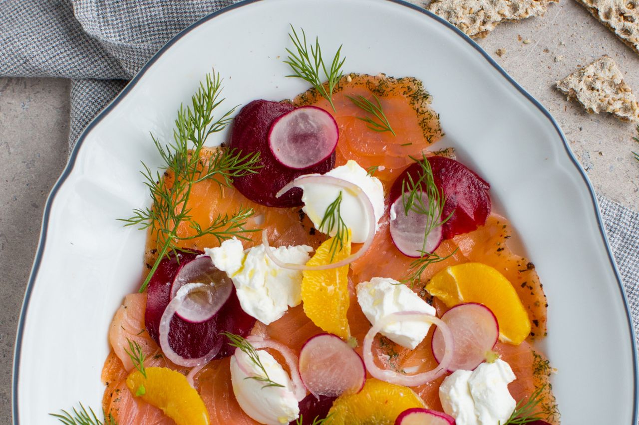 Kinvara organic smoked clearance salmon