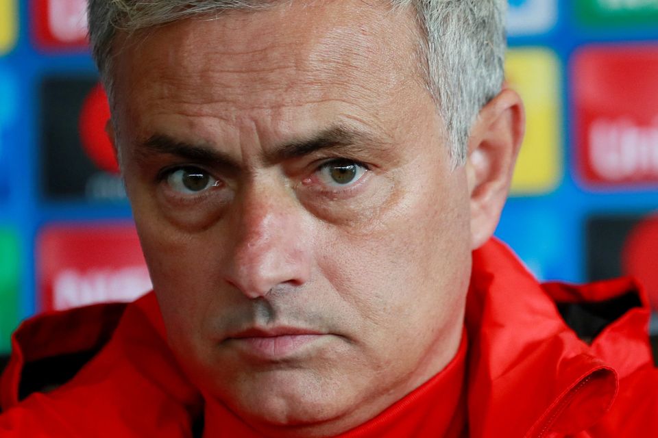 Manchester United manager Jose Mourinho. Photo: Reuters