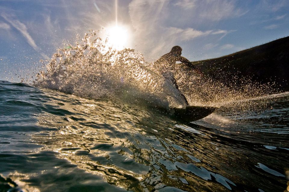 Sean Lordan - Making a splash Coumeenole beach