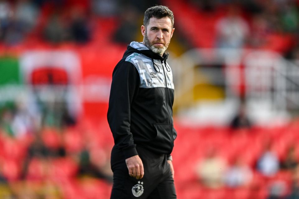 Shamrock Rovers manager Stephen Bradley.