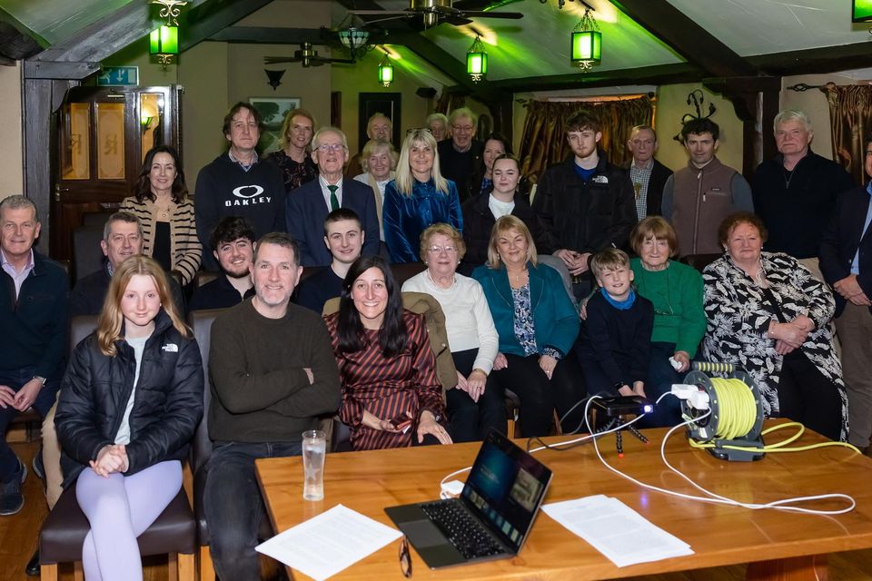 Remembering volunteer John Kevins. Pictured in Beaufort Bar on Friday night. Photo by Tatyana McGough.