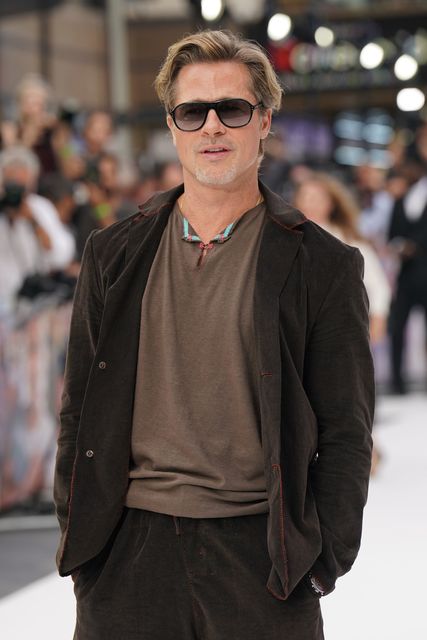 Brad Pitt said he thought it was a ‘really special experience’ (Jonathan Brady/PA)