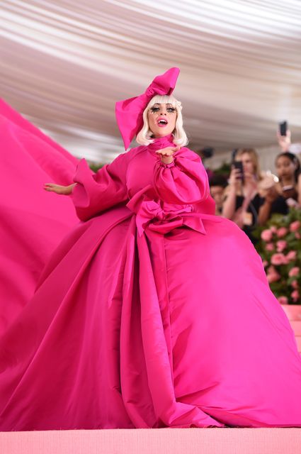 Lady Gaga attends the 2019 Met Gala Celebrating Camp: Notes on Fashion at Metropolitan Museum of Art. Photo by Dimitrios Kambouris/Getty Images