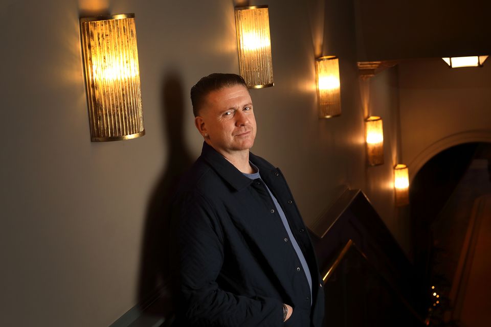 Damien Dempsey, who is headlining the Sunday Independent’s Rock Against Homelessness in aid of Focus Ireland on February 7 at the 3 Olympia in Dublin, at the Stella cinema in Rathmines. Photo: Frank McGrath