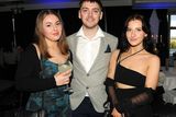 thumbnail: Sarah O'Brien, Conor Byrne and Andrea O'Brien at the Joyces 80th anniversary celebrations in the Ferrycarrig Hotel. Pic: Jim Campbell