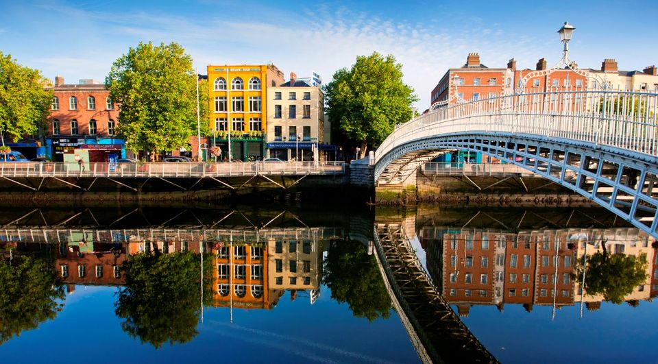 Dublin's Ha'penny Bridge. Photo: Getty.