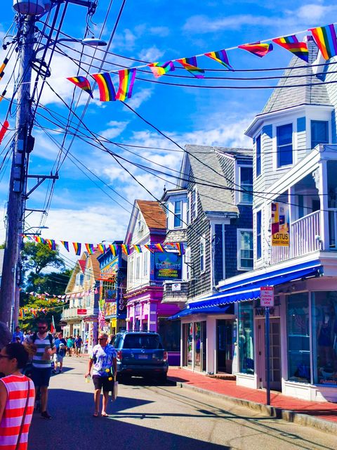 Main street in Provincetown, Massachusetts. Picture: Caitlin McBride