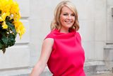 thumbnail: Claire Byrne wears: top €450, skirt €550, both Roland Mouret at Costume. Photo Naomi Gaffey