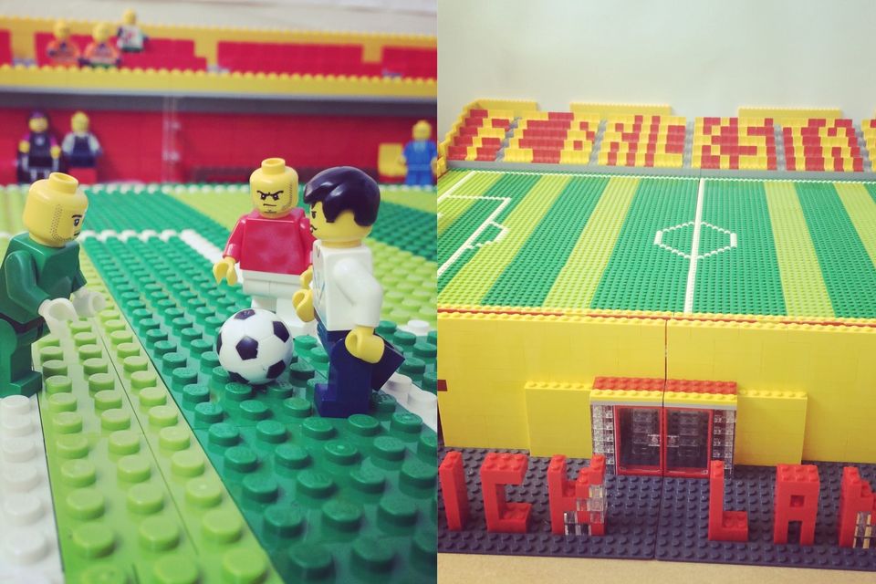 Lego discount football team