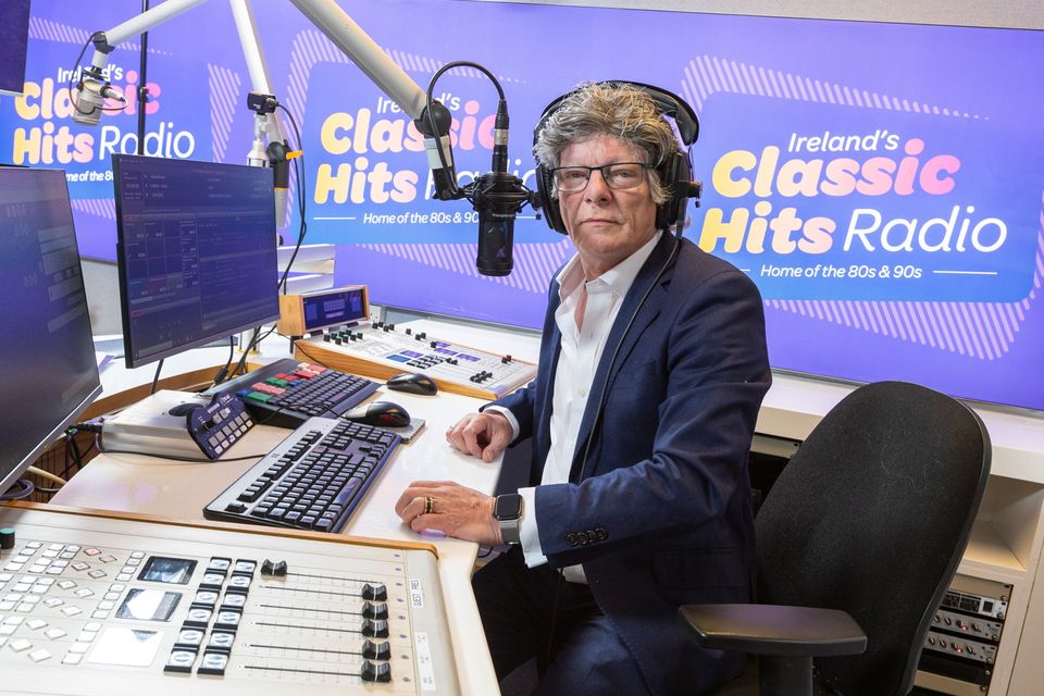 Ireland's Classic Hits Radio host Niall Boylan. Photo: Paul Sherwood