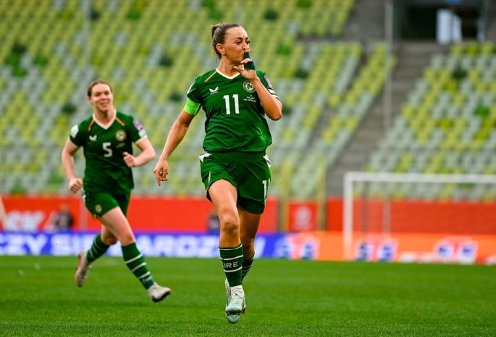 Poland v Ireland – as it happened: Katie McCabe wonder-strike helps Girls in Green to World Cup qualifier win