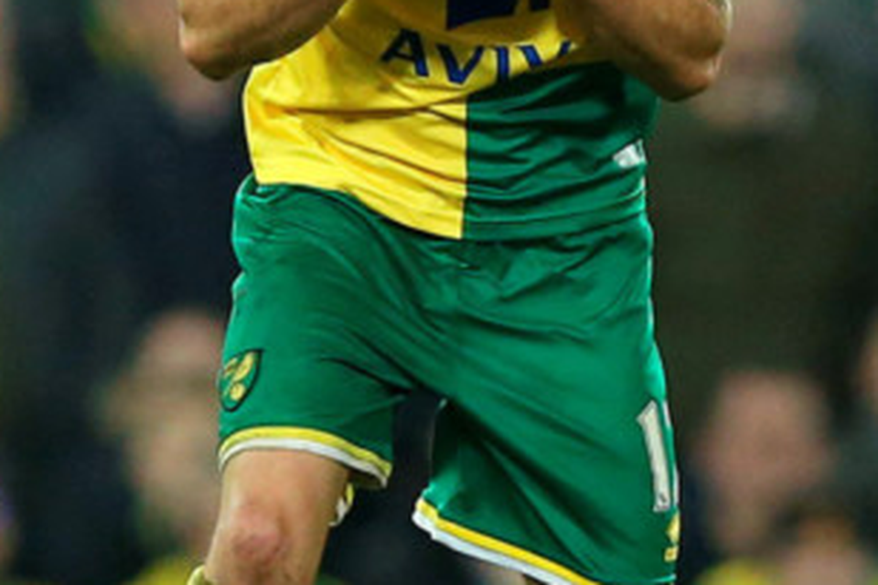 Norwich’s Robbie Brady Photo: PA