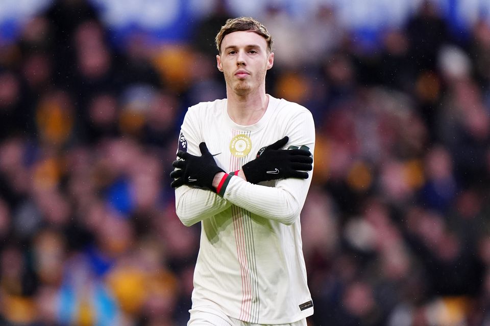 Cole Palmer has said he is happy at Chelsea (Mike Egerton/PA)