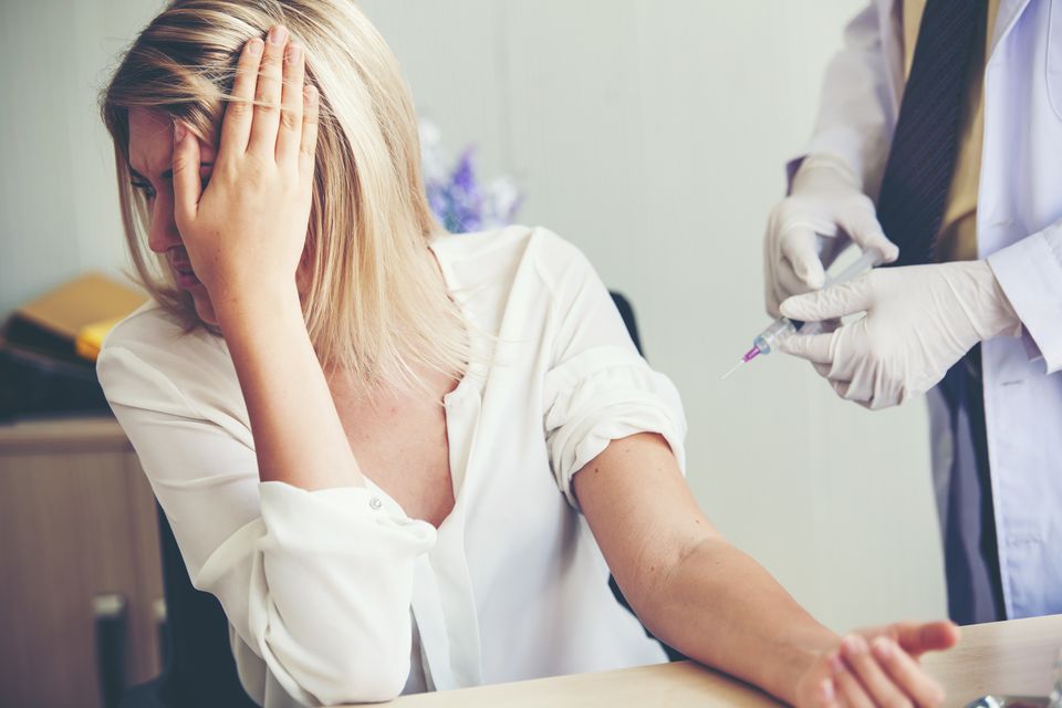 There is no need to feel ashamed if you have a needle phobia. Simple exercises and practice can help you to overcome it. Photo: Getty Images/iStockphoto
