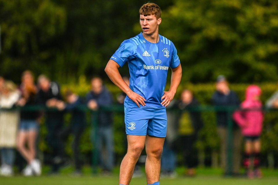 Former Wicklow RFC star Noah Sheridan, in action for Leinster, has been named on the Ireland U20 Six Nations squad.