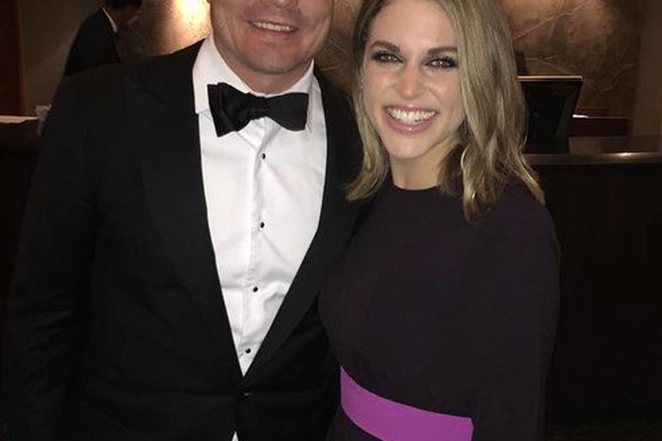 Brian O'Driscoll and Amy Huberman - instagram.