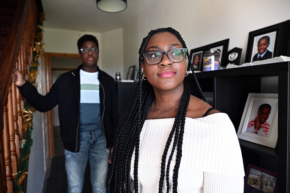 Shakira Williams and her brother Thabo say it's very difficult being carers for their mother Nadia. Photo: Ray Ryan