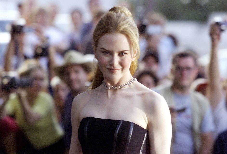 Nicole Kidman on the red carpet in 2001. Photo: Reuters