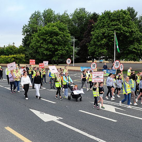 Bellurgan residents pledge to continue protest until road safety