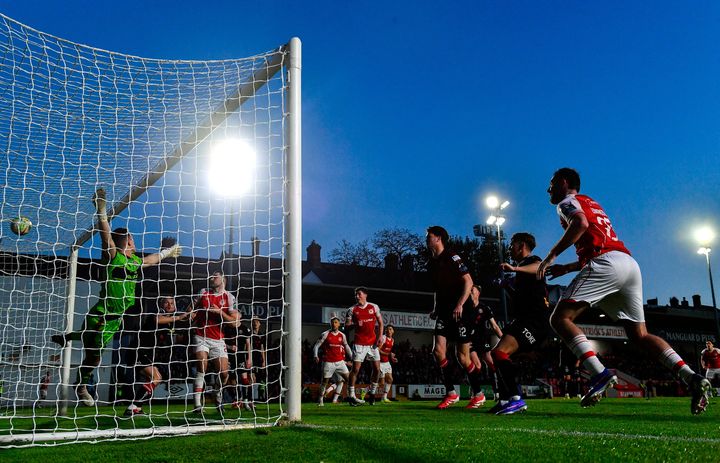 St Pat’s go top as Ryan Edmondson double helps Saints bounce back from eight-second concession in derby win over Bohs