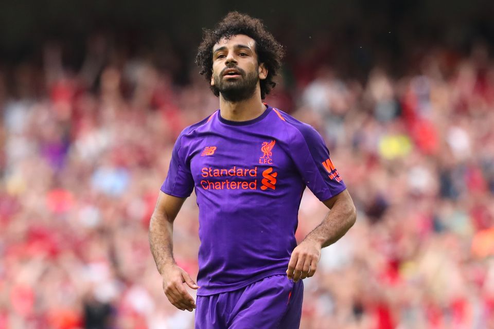 Le joueur de Liverpool Mohamed Salah (Niall Carson/PA)