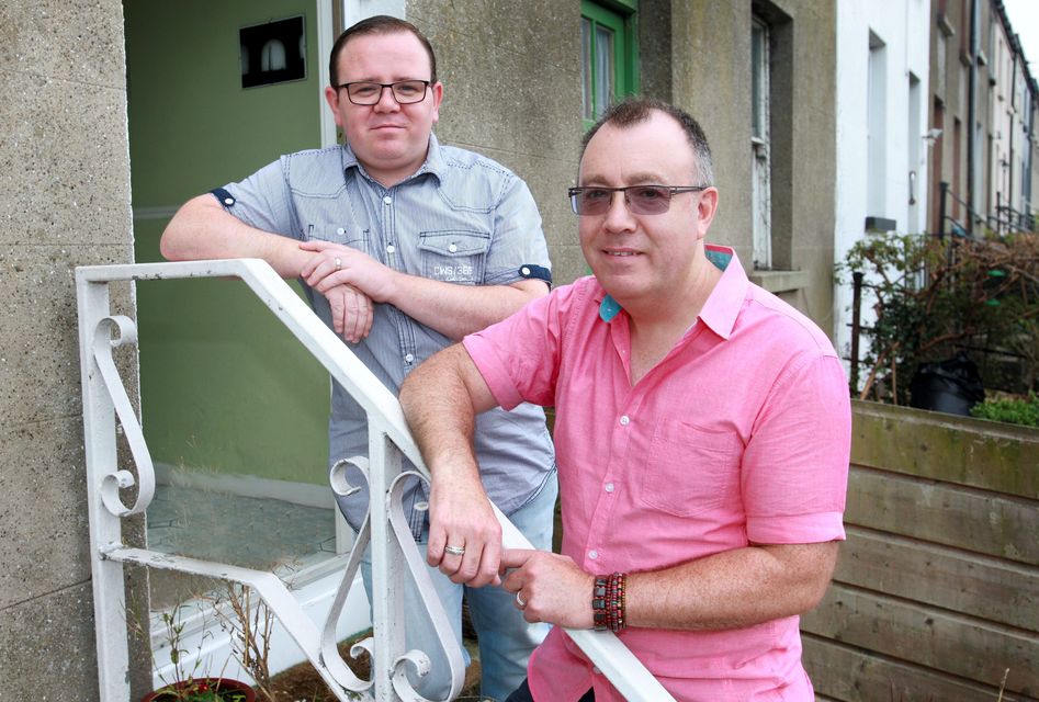 Providing a home away from home: Foster parents Dave Thomas and Patrick Bracken