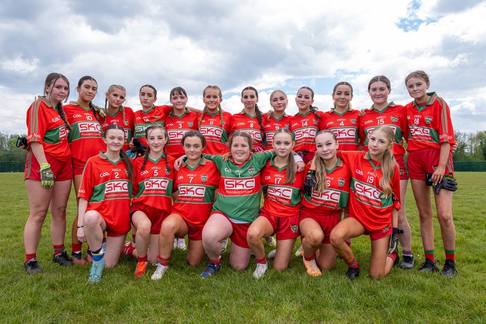 The Rathnew team who competed in the Wicklow LGFA Division 2 finals in Bray Emmets. 