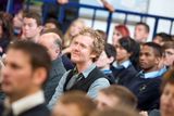 thumbnail: 13/09/2013. Pictured is Oscar winner and renowned musician Glen Hansard at St Tiernan's Community School, Dundrum to celebrate the school's first Green Flag from An Taisce. Photo: El Keegan
