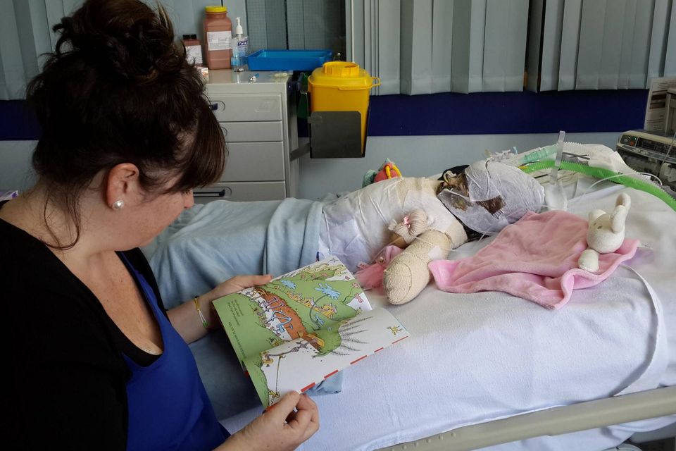 ‘The cot was on fire — and so was Elizabeth. Now we need help to secure ...