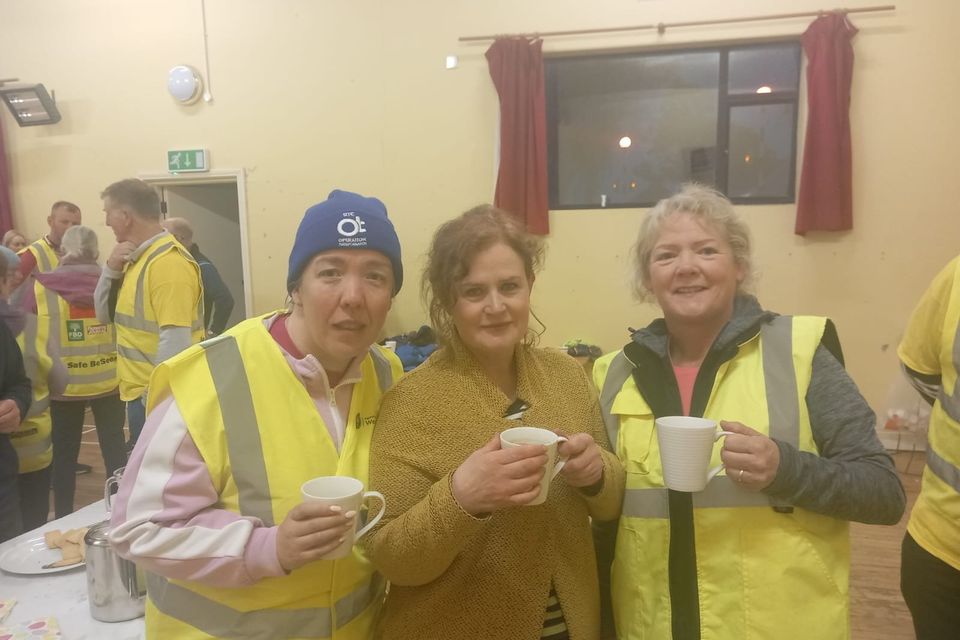 Some of the participants of the Boolavogue Darkness Into Light.