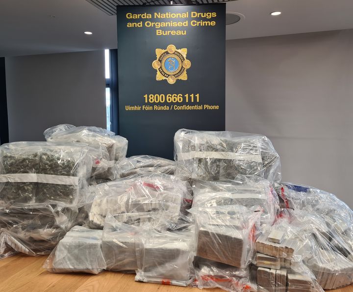 Almost €2m worth of cocaine and cannabis seized