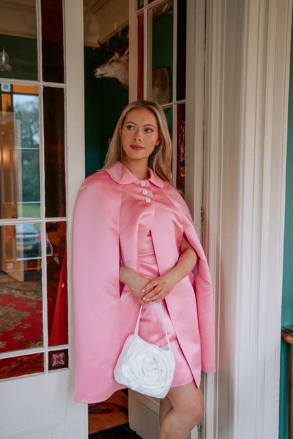 Cape, €295, dress, €220, see cobblerslane.com