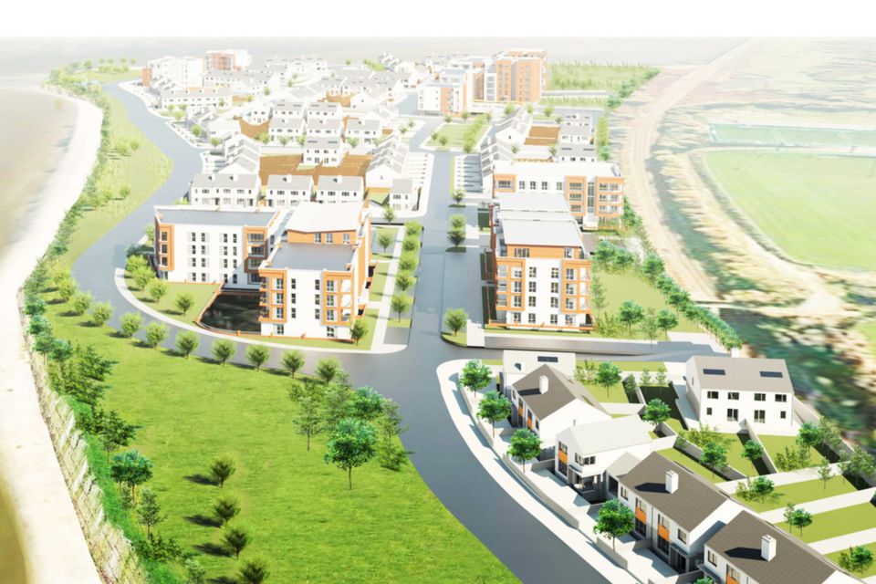 An artist’s impression of the proposed Carcur development