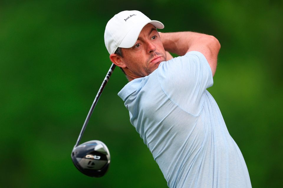 Rory McIlroy in action during the Pro Am event at Quail Hollow Country Club in Charlotte, North Carolina. Photo: Andrew Redington/Getty Images