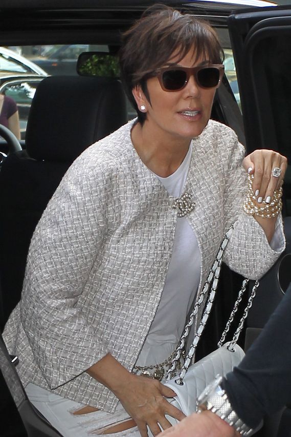 Kris Jenner Beyond Bursting With Happiness for Kim & Kanye