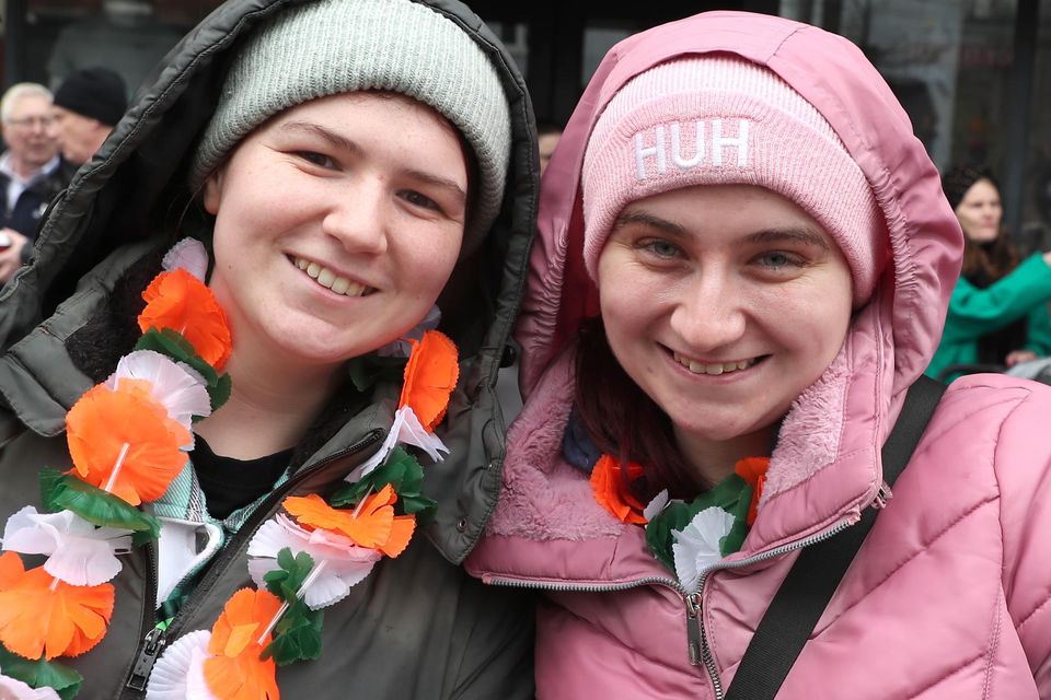 Amy and Shauna Boden at the parade last week.