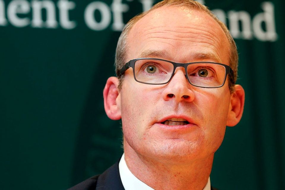 Disappointment: Foreign Affairs Minister Simon Coveney. Photo: Steve Humphreys