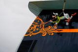 thumbnail: Dublin Port today became the first and only Irish port of call for Disney Magic on her maiden voyage to Irish shores. The ship’s 3,650 passengers, cast and crew were greeted by an entertainment spectacle on the quayside in Dublin Port