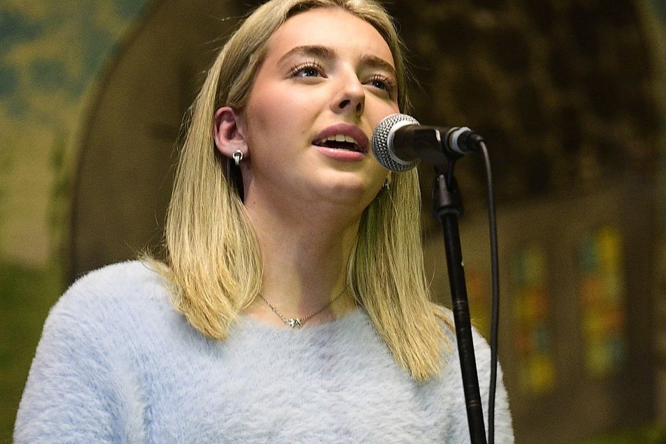 Aoife O'Riordan (Boherbue) will be competing at solo singing in the Co. Scór na nÓg Final. Picture John Tarrant