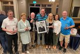 thumbnail: The Anthony Rochford Memorial Claret Jug was presented to the winning team of Andrew Ryan, Davy Doran, John Hartley and Richie Kenneally (all from New Ross) by Anthony’s parents Sean and Ann Rochford.