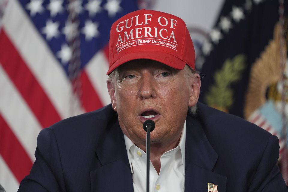 US president Donald Trump. Photo: AP