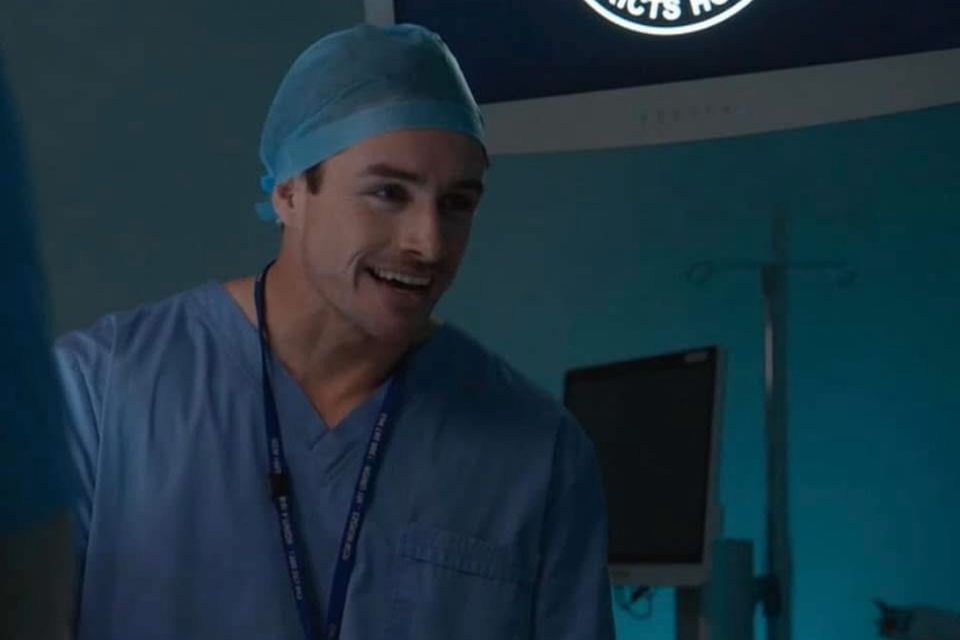 Paul Hughes plays an Irish doctor in Aussie soap Home and Away