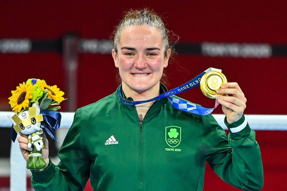 Boxer Kellie Harrington won gold at the 2020 Olympics in Tokyo. Photo: Brendan Moran/Sportsfile