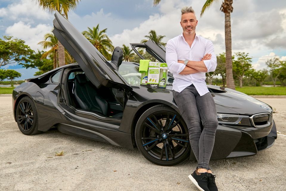 Ex-racing driver Emmet O’Brien’s No-H2O says its business is ‘dry cleaning for cars’