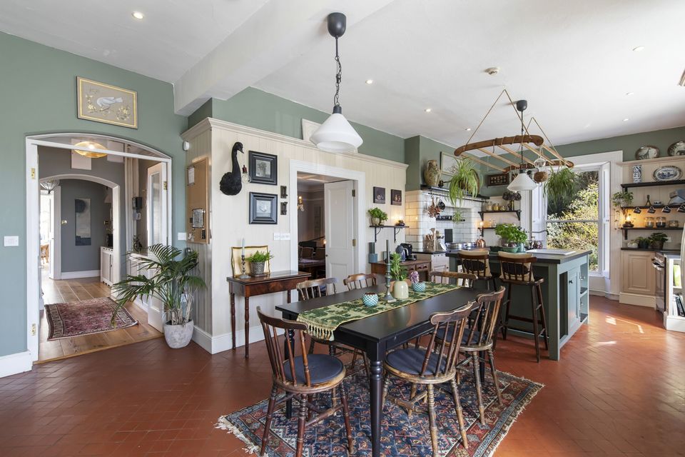 The kitchen/breakfast room