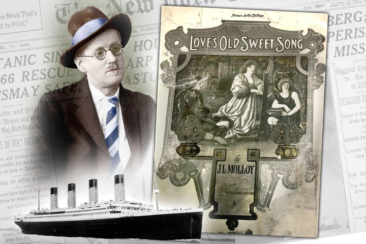 Bloomsday: Never-before-seen music for key love song in James Joyce&s ‘Ulysses& recovered from Titanic wreckage