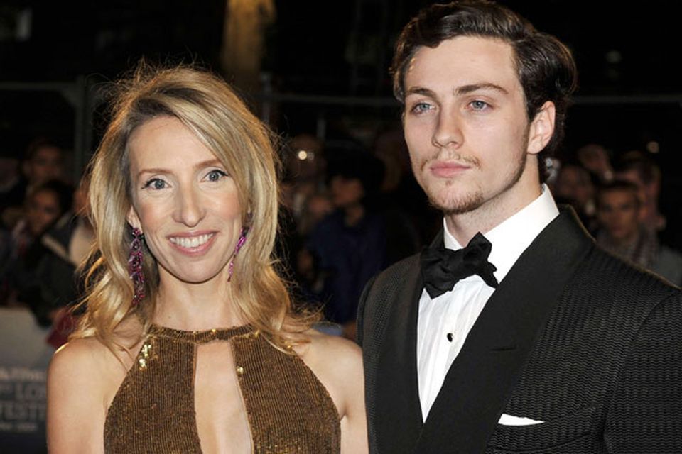 aaron johnson and his fiance