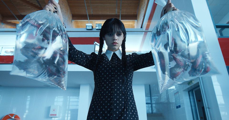 Jenna Ortega as Wednesday Addams in Netflix's 'Wednesday'